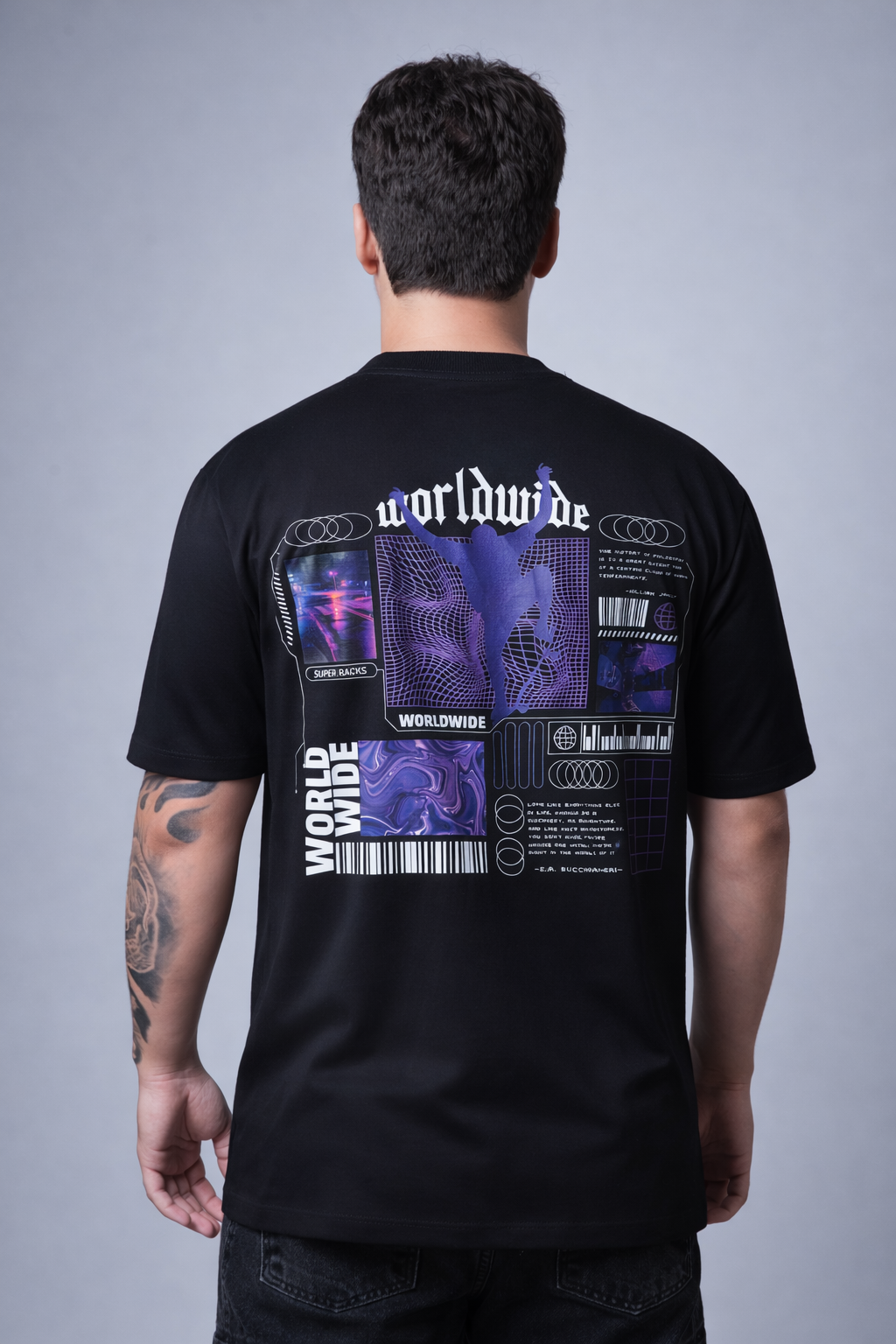 Camisa Oversized Veiky Cyberpunk