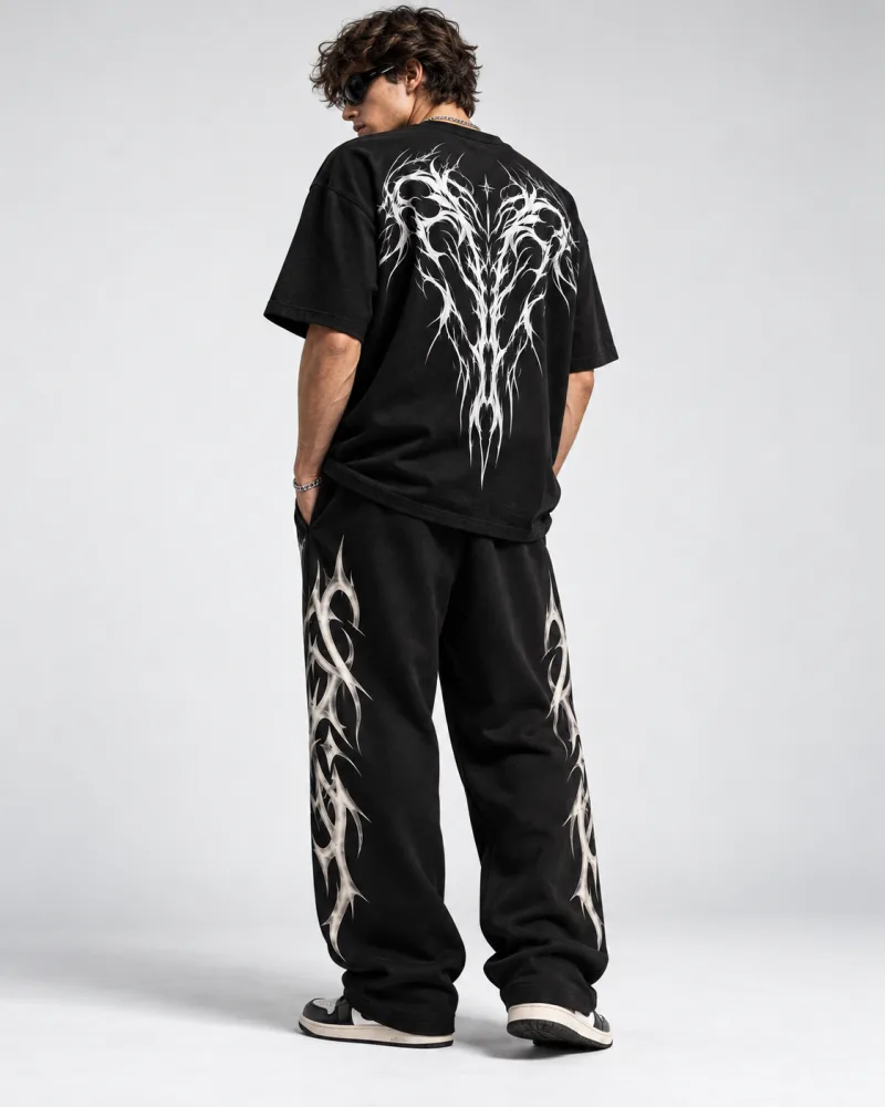 CALÇA MOLETOM BLACK TRIBAL