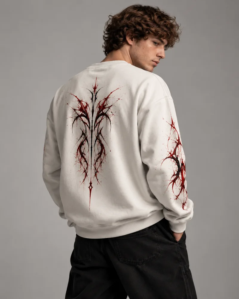 CAMISA MOLETOM BASIC VEIKY RED